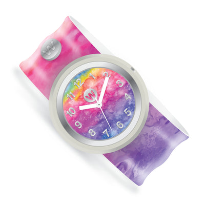 Tie-dye arcoíris - Reloj