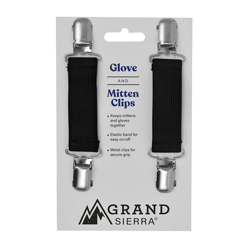 MITTEN CLIPS | GRAND SIERRA GLOVES BLACK