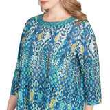 Blusa de punto bordada Plus Kaleidoscope - Ruby Rd