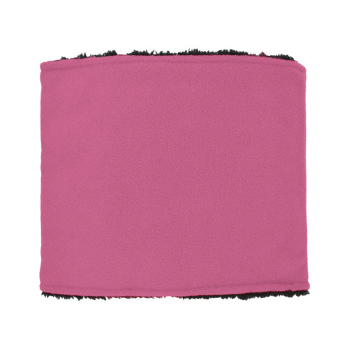 CUELLO POLAR MICRO EXTRA SUAVE PARA MUJER - ROSA CON FORRO DE PELUCHE