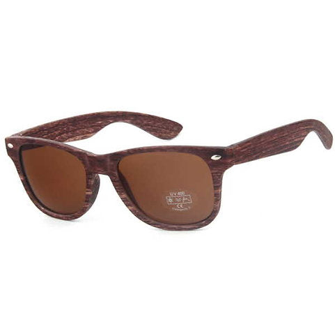 WOOD LOOKING FRAMES BLUE BROTHERS STYLE FRAMES