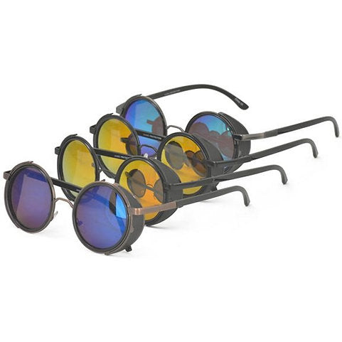 GAFAS DE SOL ESTILO STEAMPUNK, LENTES REVO, MUY VENDIDAS