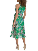 Vestido Verde Estampado - Kensie