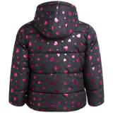 Foil Heart Snowsuit Ebony