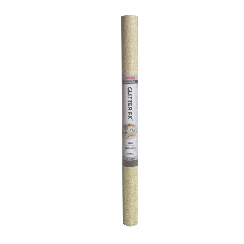 Brand Craft - Glitter FX Adhesivo Dorado 45.7 cm x 1.83 m