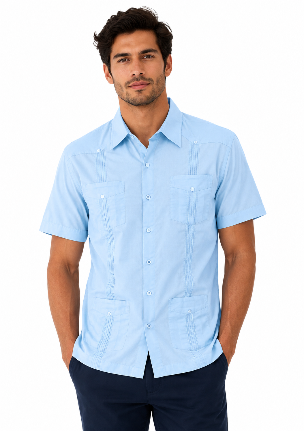 Shirt  Men's Lt Blue - Zeox