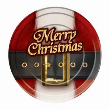 Christmas Plates 7" 8Pk