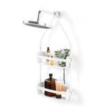 Organizador de ducha Flex blanco