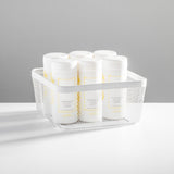 Basket White  12 x 12 x 6