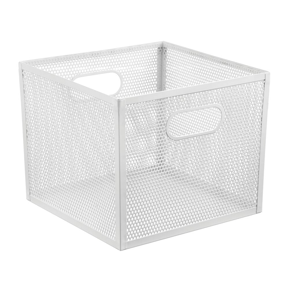 Contenedor de 10 x 10 x 8 blanco mate