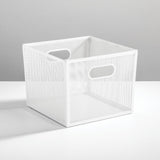 Contenedor de 10 x 10 x 8 blanco mate