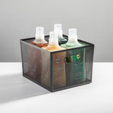 12x10x8  Bin Black