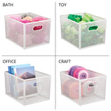 12x10x8 Bin Matte White
