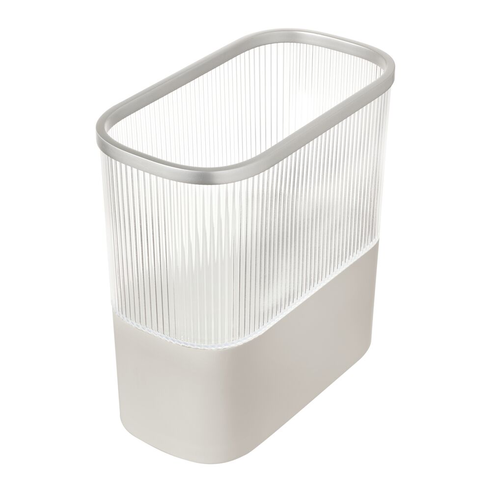 Papelera acanalada con reserva de papel higiénico