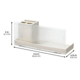 Fluted  Shield Toothbrush Tray