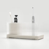 Fluted  Shield Toothbrush Tray