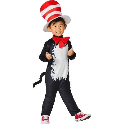 Disfraz de El Gato En El Sombrero del Dr. Seuss para Niño Pequeño