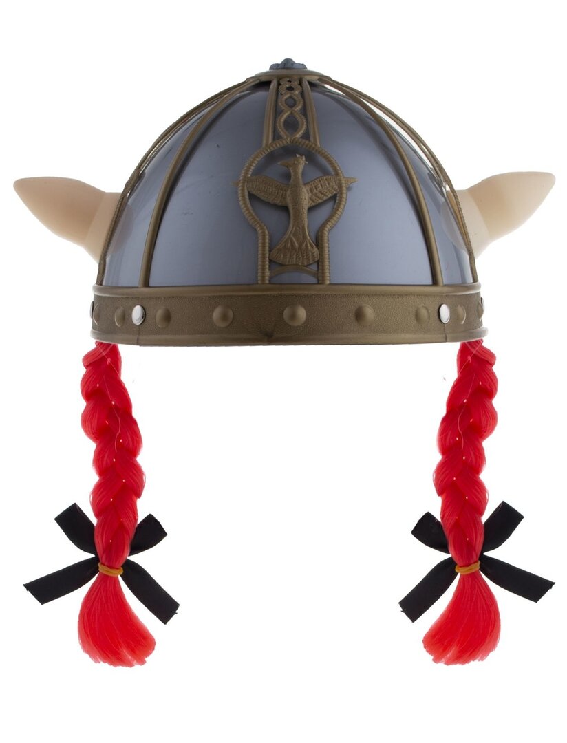 Casco - Trenzas Vikingas - Infantil