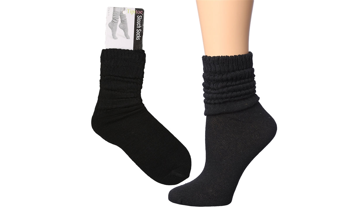 Calcetines holgados Tipi Toe negros para mujer