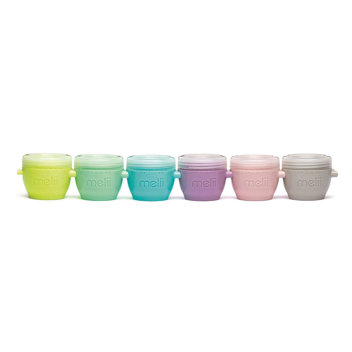 Melii Snap and Go Pods, 2 onzas, juego de 6