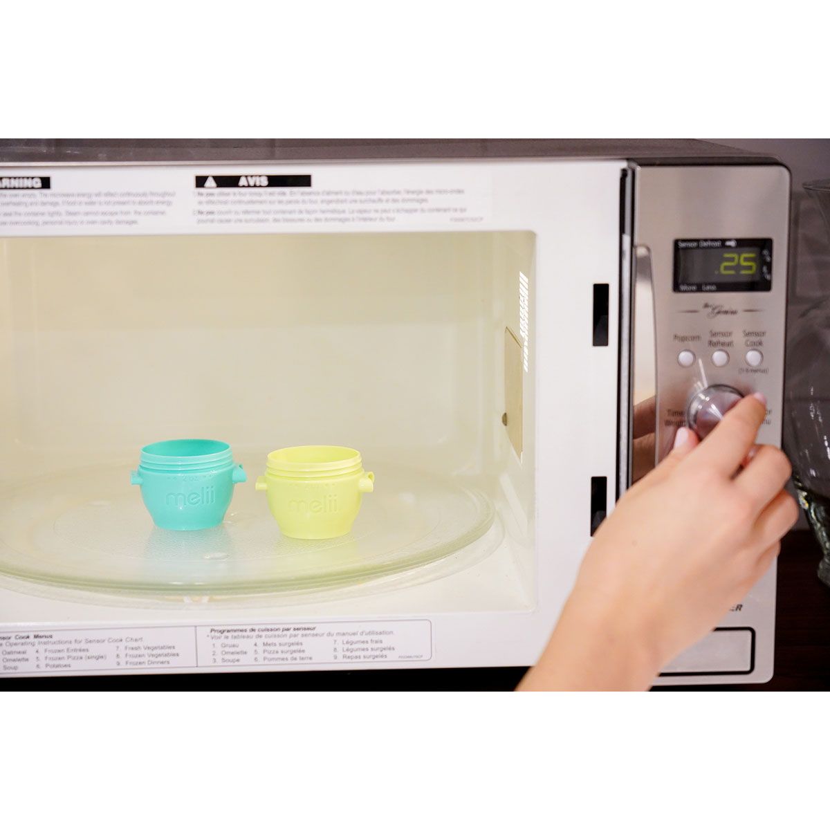 Melii Snap and Go Pods, 2 onzas, juego de 6