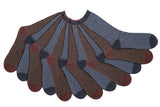 Calcetines de vestir acanalados para hombre, 2 pares