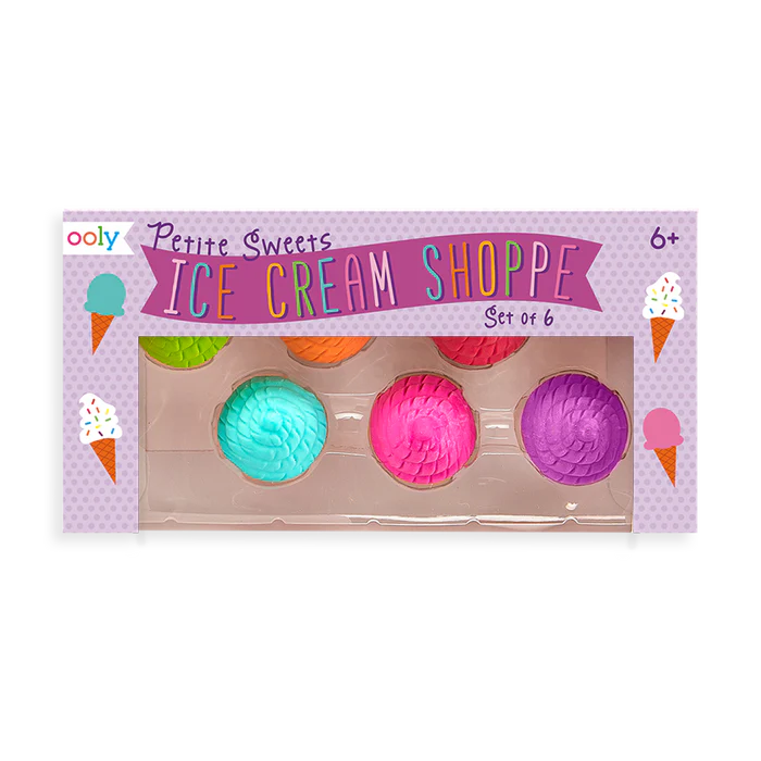 Petite Sweets Ice Cream Shoppe Scented Erasers