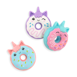 Gomas de borrar perfumadas Unicornio Donuts de Magic Bakery - Set de 3