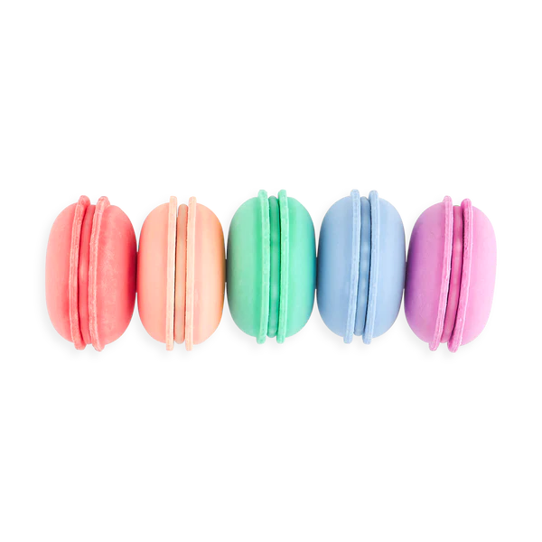Gomas de Borrar Aromáticas Le Macaron Pâtisserie - Set de 5
