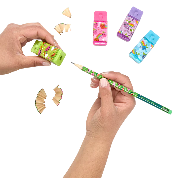 Gomas de borrar y sacapuntas perfumados Lil’ Juicy