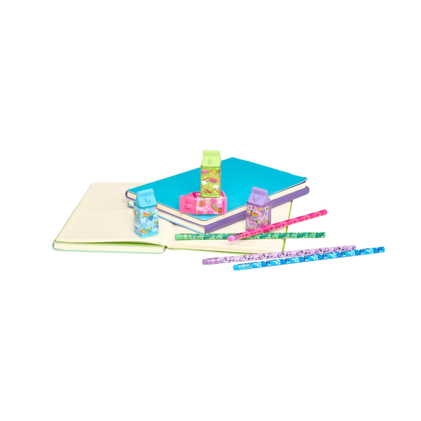 Gomas de borrar y sacapuntas perfumados Lil’ Juicy