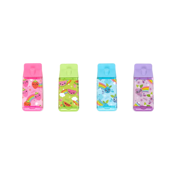Gomas de borrar y sacapuntas perfumados Lil’ Juicy