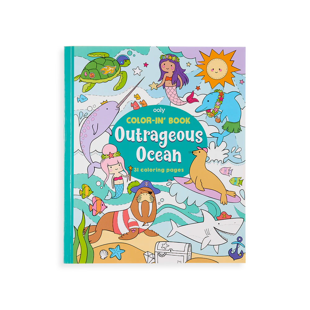 Outrageous Ocean Coloring Book