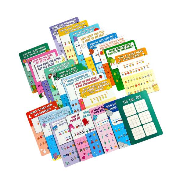 Tarjetas de Actividad de Decodificación de Chistes