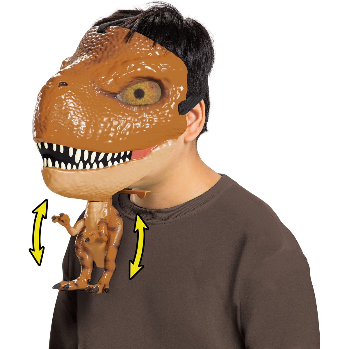 Jurassic World Mueve una Máscara