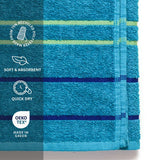Bath Bella 27x56 Teal Sachet