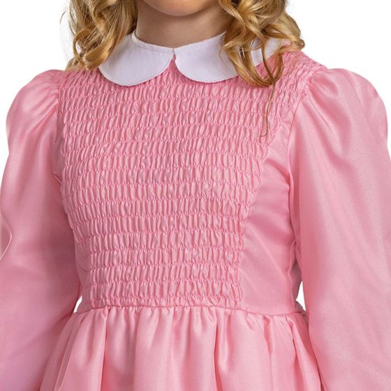 Onceava adolescente de vestido rosa clásico
