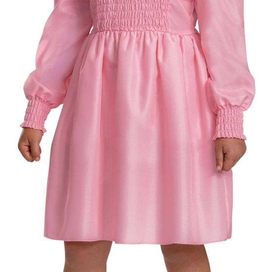 Onceava adolescente de vestido rosa clásico