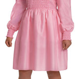 Onceava adolescente de vestido rosa clásico