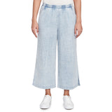 Pantalón de pierna ancha Chambray con efecto lavado Snow - Ruby Rd
