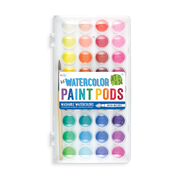 Set de pequeñas pastillas de acuarela 36