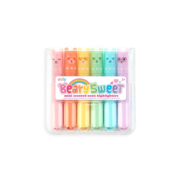 Mini resaltadores perfumados "Osito Dulce"
