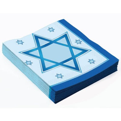 Servilletas de Hanukkah 25.4 cm x 25.4 cm