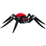 14 Ft. 6" Projection Airblown Fire & Ice Black/Red Spider Colossal