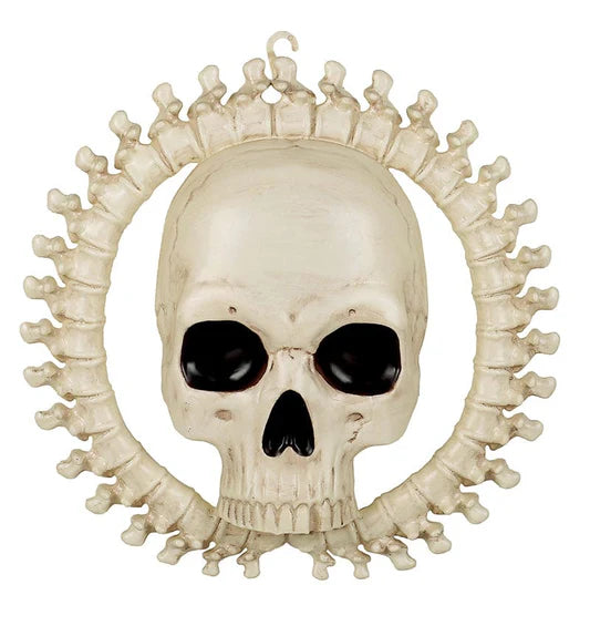 calavera esquelética corona 40 cm