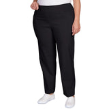 Pantalón Millennium Plus Pull On Proporcionado Mediano Negro Ruby Rd X 1