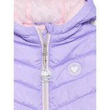 Solid Faux Packable Midwt Jacket Hot Purple