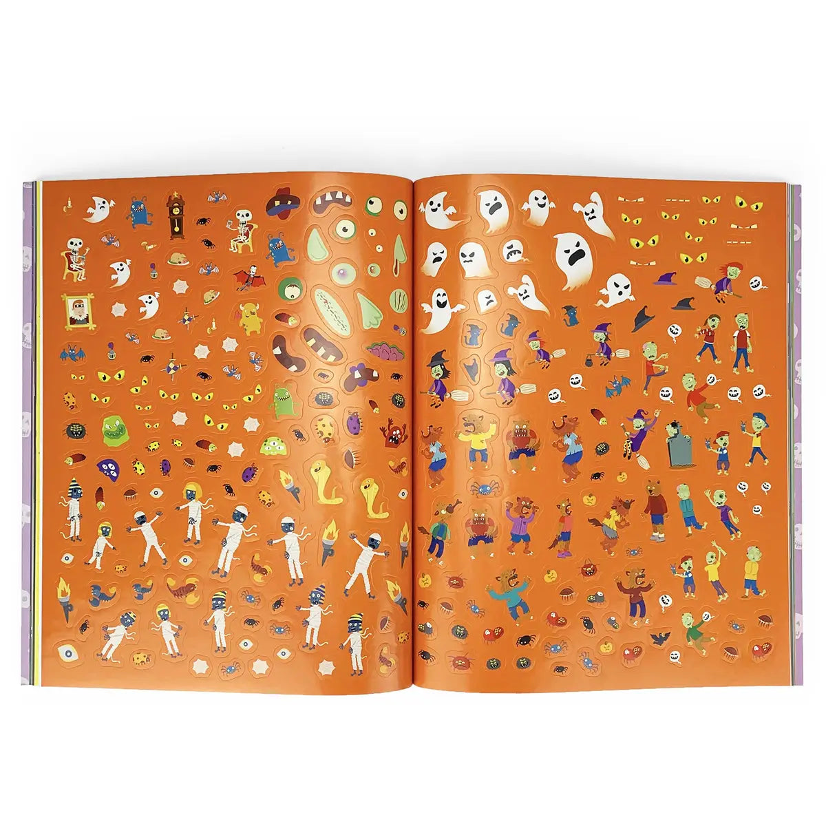 Libro de actividades de Halloween con 2000 pegatinas