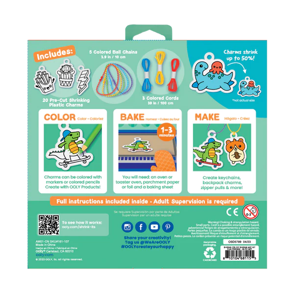 Kit de arte retráctil - Amigos divertidos
