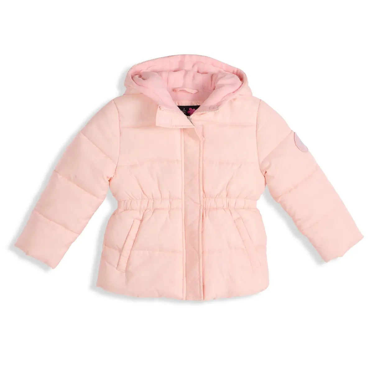 Modern Solid Puffer Soft Pink